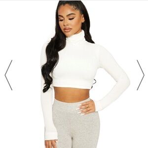 The NW Turtleneck Crop